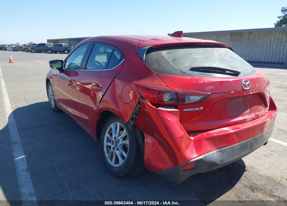 2015 MAZDA 3 I GRAND TOURING VIN: JM1BM1M73F1239166