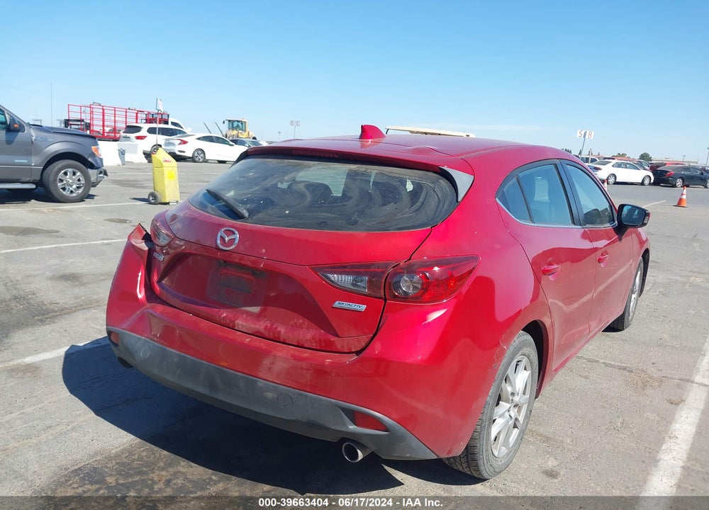 2015 MAZDA 3 I GRAND TOURING VIN: JM1BM1M73F1239166