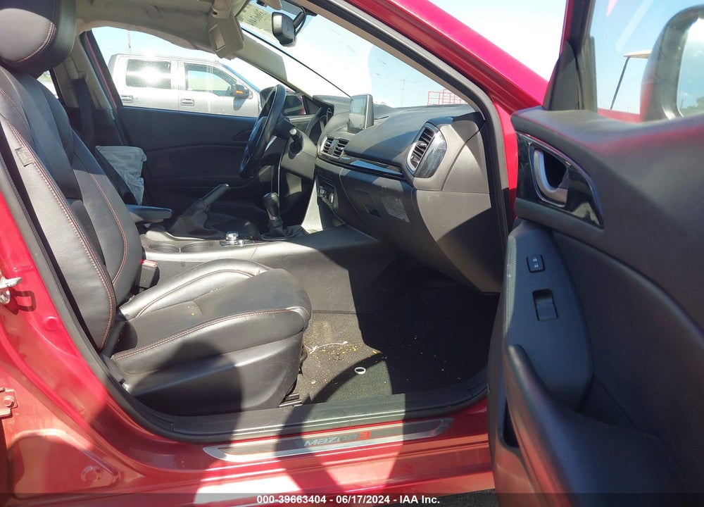 2015 MAZDA 3 I GRAND TOURING VIN: JM1BM1M73F1239166