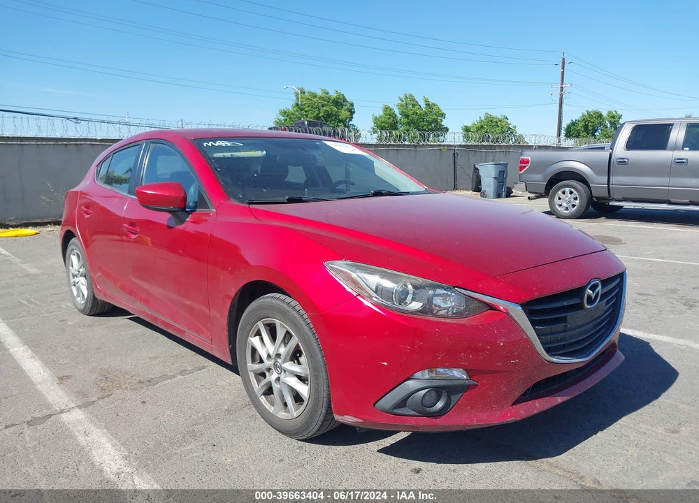 2015 MAZDA 3 I GRAND TOURING VIN: JM1BM1M73F1239166