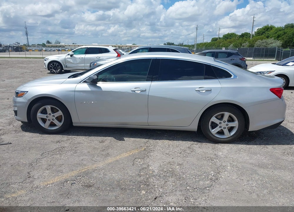 2020 CHEVROLET MALIBU FWD LS VIN: 1G1ZB5STXLF154215