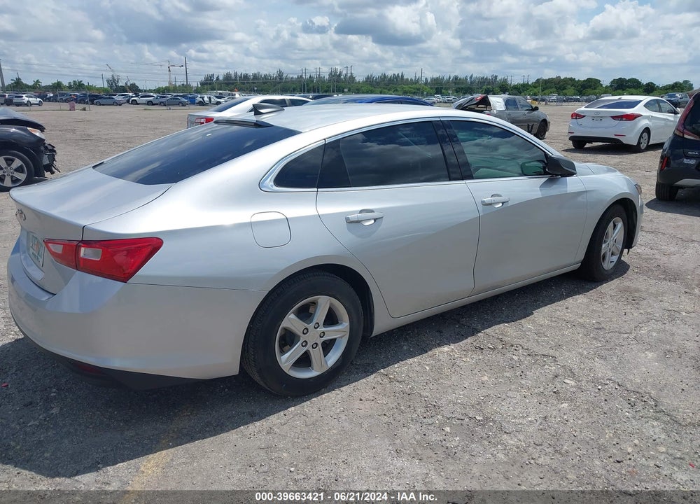 2020 CHEVROLET MALIBU FWD LS VIN: 1G1ZB5STXLF154215