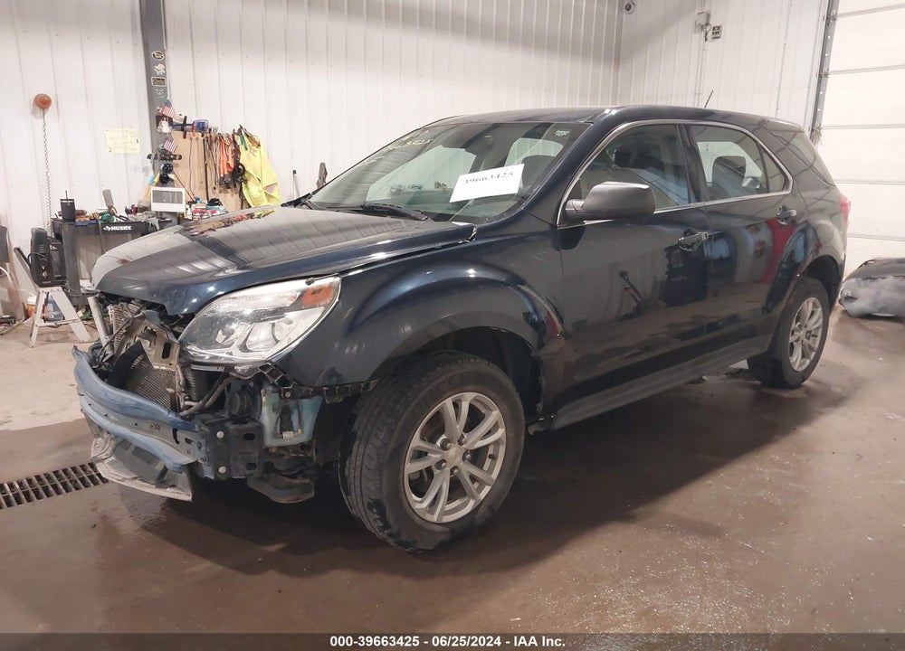2017 CHEVROLET EQUINOX LS VIN: 2GNFLEEK7H6306969