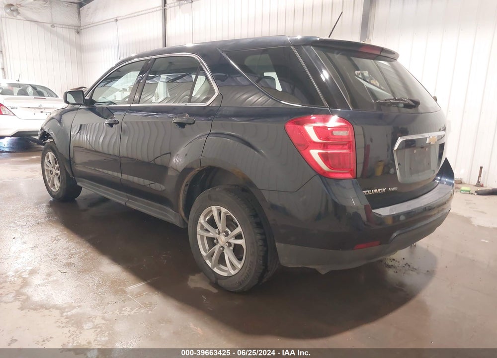 2017 CHEVROLET EQUINOX LS VIN: 2GNFLEEK7H6306969