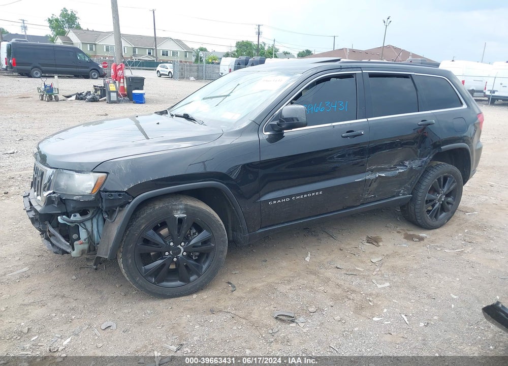 2012 JEEP GRAND CHEROKEE LAREDO VIN: 1C4RJFAGXCC350659