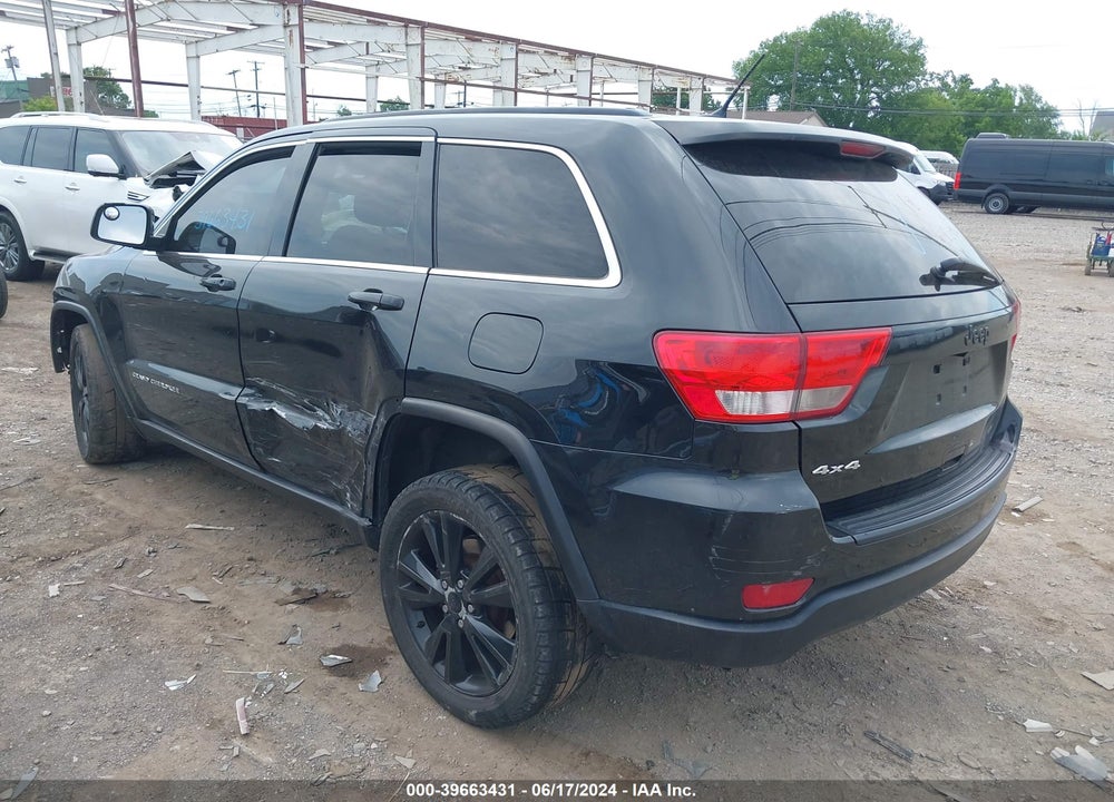 2012 JEEP GRAND CHEROKEE LAREDO VIN: 1C4RJFAGXCC350659