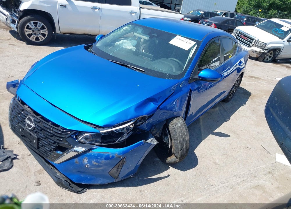 2024 NISSAN SENTRA SV XTRONIC CVT VIN: 3N1AB8CV1RY205854