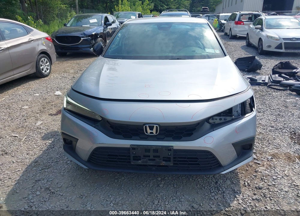 2022 HONDA CIVIC SPORT VIN: 19XFL2H80NE019170
