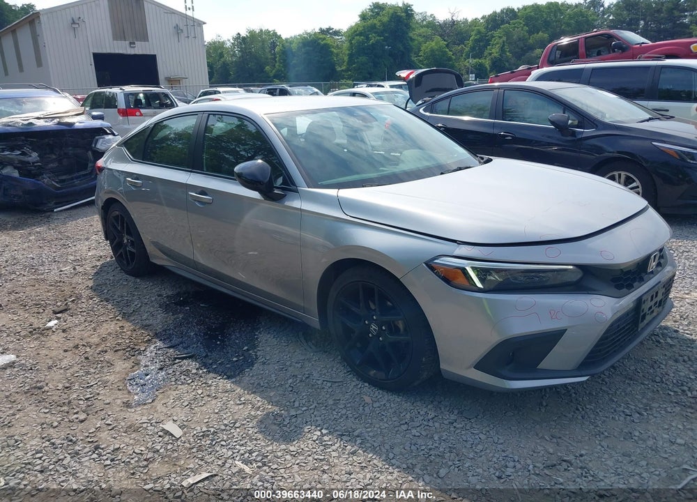 2022 HONDA CIVIC SPORT VIN: 19XFL2H80NE019170