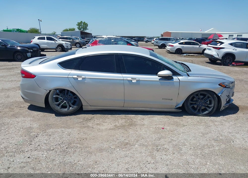 2018 FORD FUSION HYBRID SE VIN: 3FA6P0LU4JR146977
