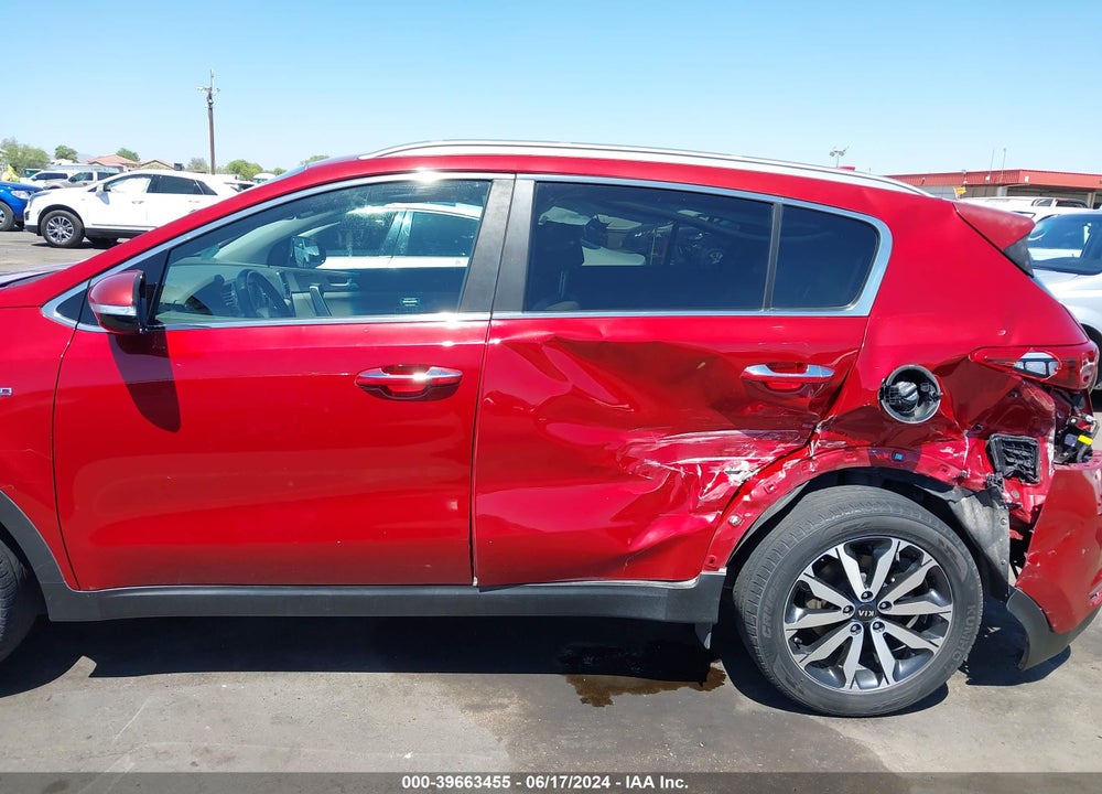 2018 KIA SPORTAGE EX VIN: KNDPNCAC2J7478259
