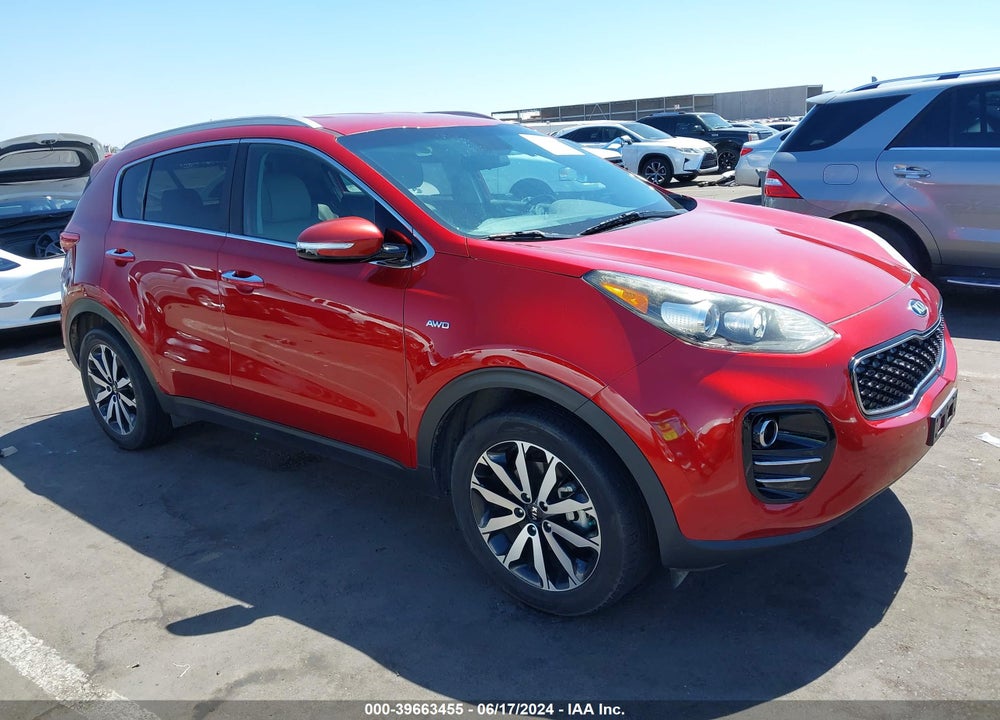 2018 KIA SPORTAGE EX VIN: KNDPNCAC2J7478259