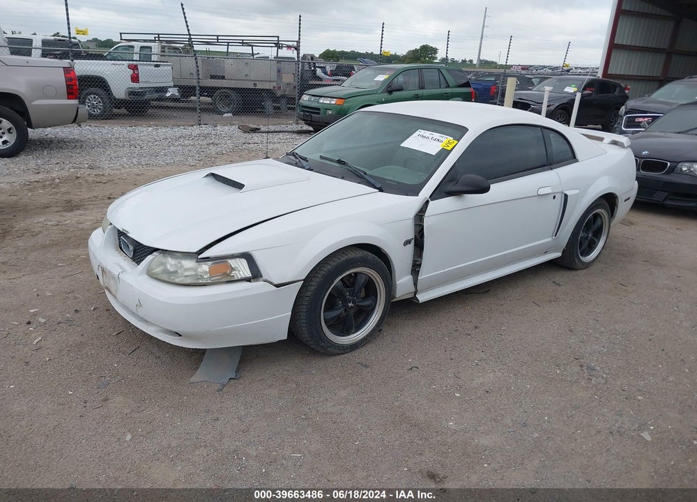 2001 FORD MUSTANG GT VIN: 1FAFP42X11F146791