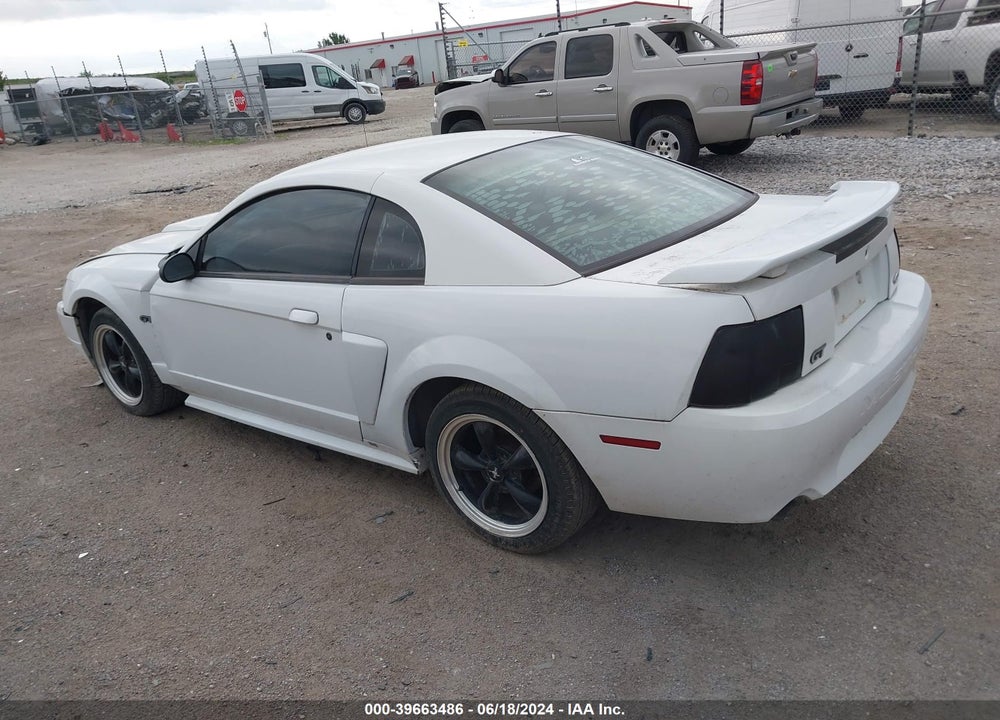 2001 FORD MUSTANG GT VIN: 1FAFP42X11F146791
