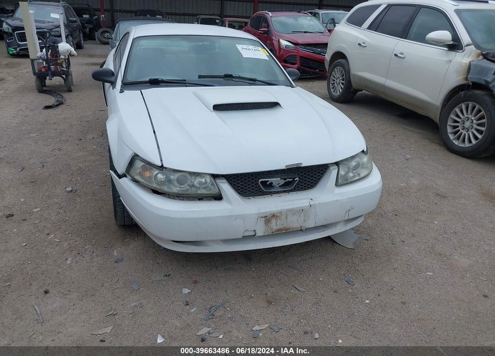 2001 FORD MUSTANG GT VIN: 1FAFP42X11F146791