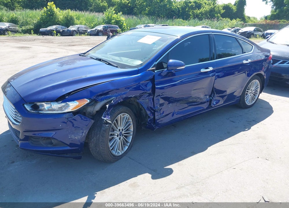 2015 FORD FUSION SE VIN: 3FA6P0H96FR203594
