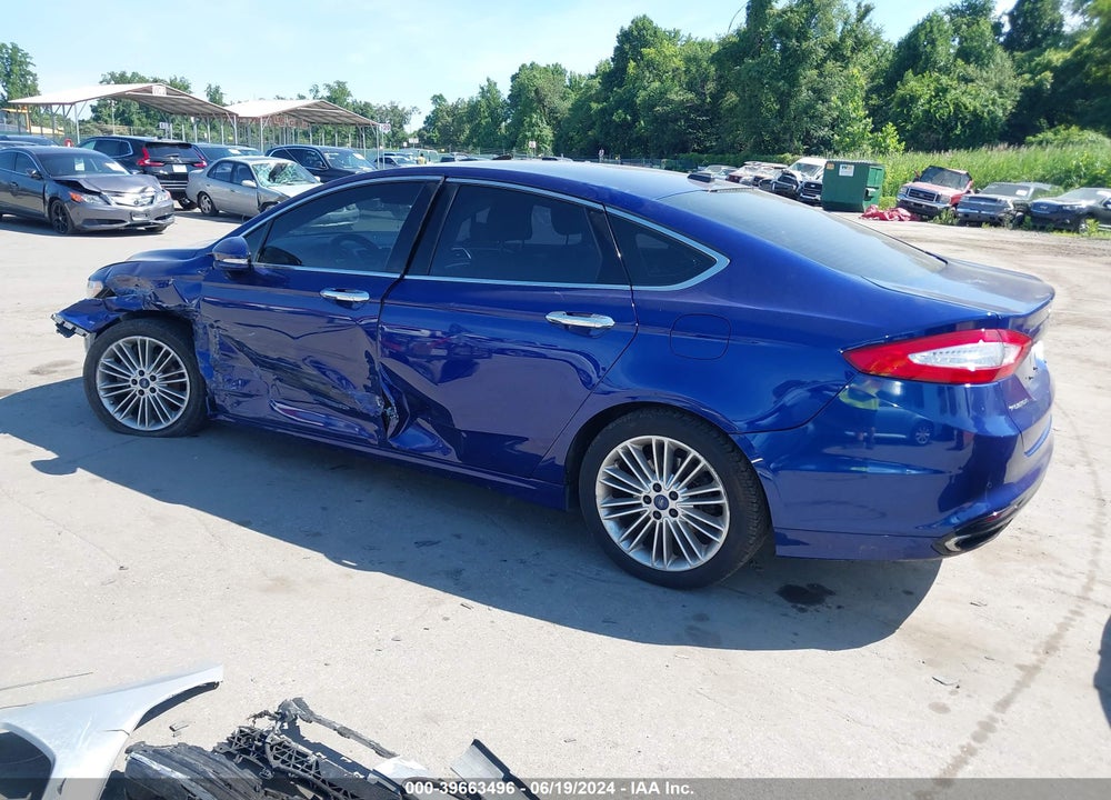 2015 FORD FUSION SE VIN: 3FA6P0H96FR203594