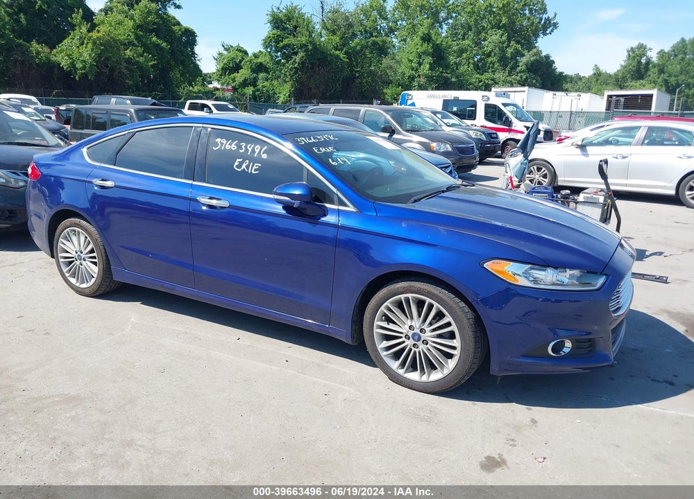 2015 FORD FUSION SE VIN: 3FA6P0H96FR203594