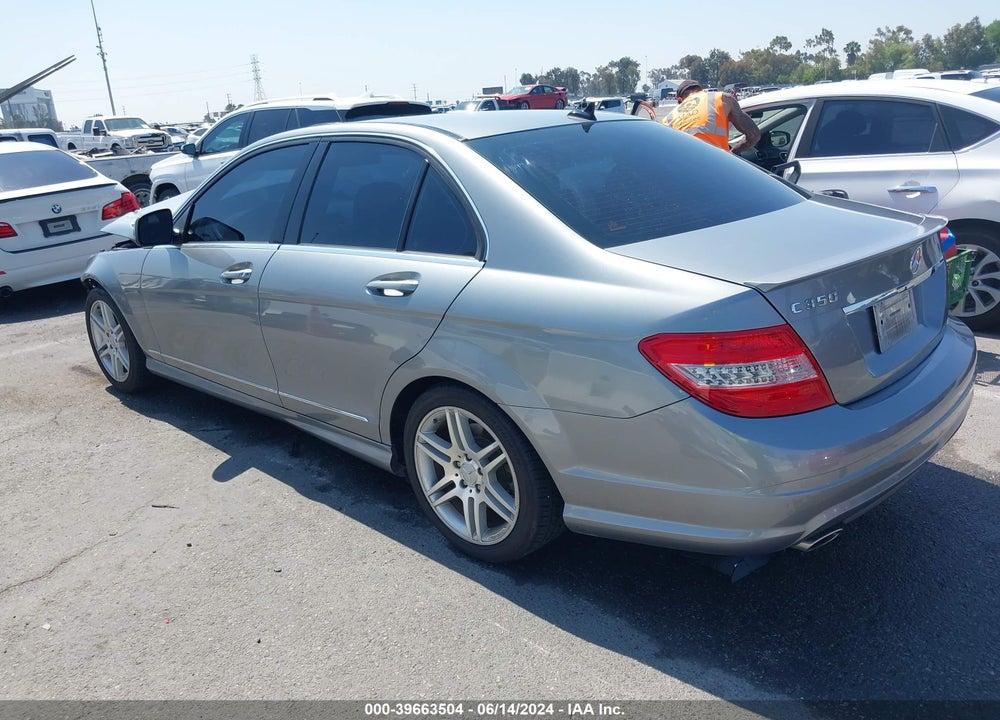 2008 MERCEDES-BENZ C 350 SPORT VIN: WDDGF56X08F042567