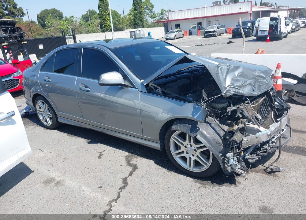 2008 MERCEDES-BENZ C 350 SPORT VIN: WDDGF56X08F042567