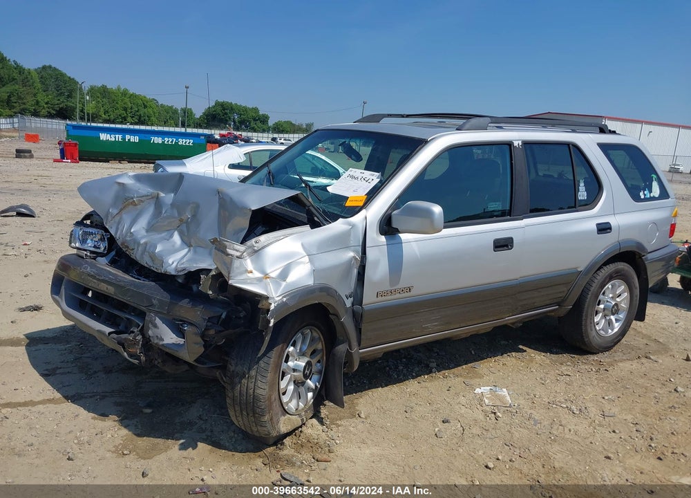 2001 HONDA PASSPORT EX/LX VIN: 4S6CK58W314415081