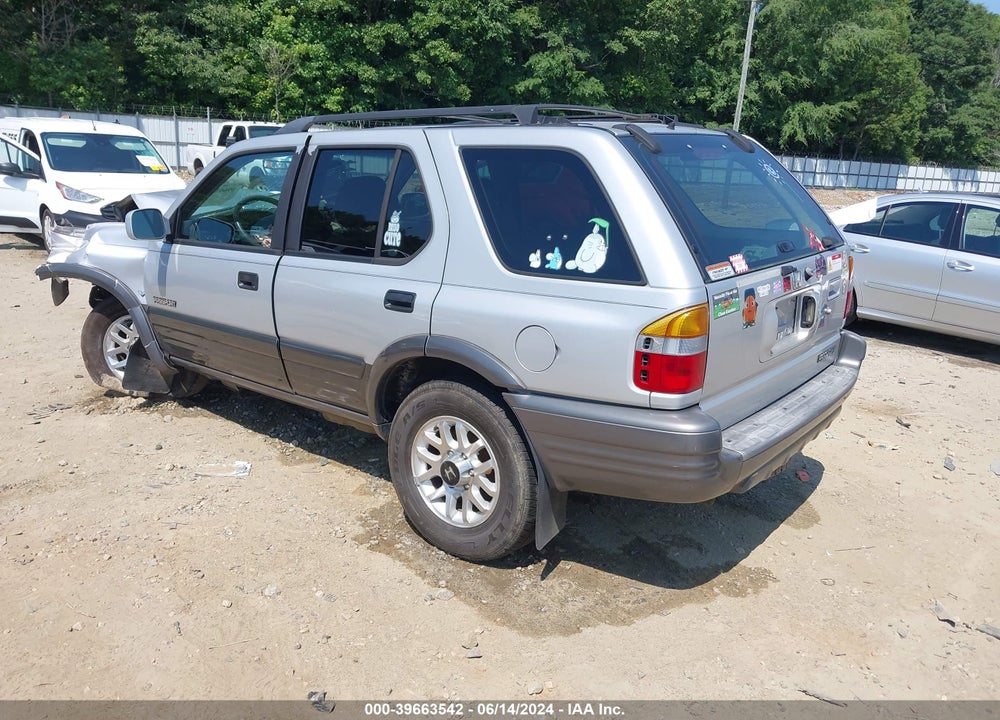 2001 HONDA PASSPORT EX/LX VIN: 4S6CK58W314415081