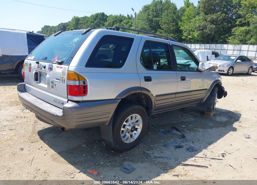2001 HONDA PASSPORT EX/LX VIN: 4S6CK58W314415081