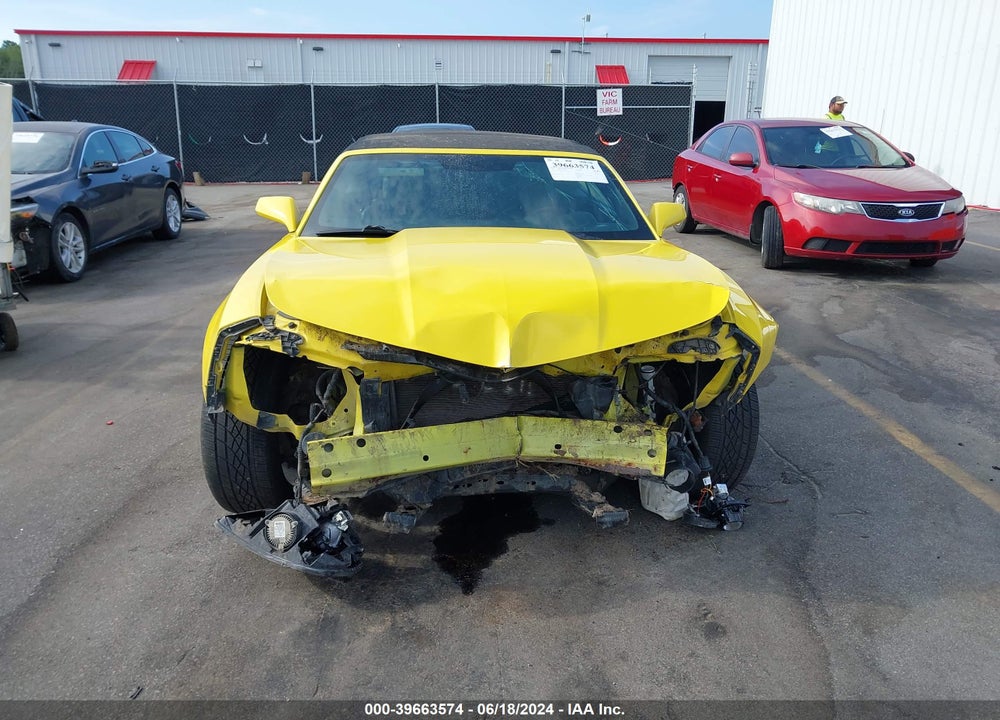 2015 CHEVROLET CAMARO 2LT VIN: 2G1FF3D38F9186103