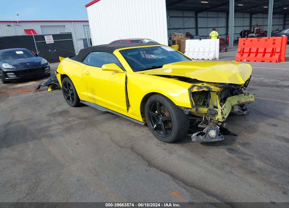 2015 CHEVROLET CAMARO 2LT VIN: 2G1FF3D38F9186103