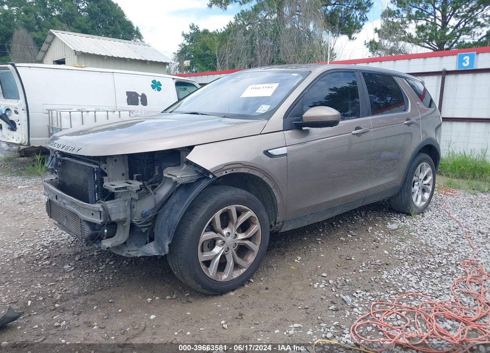 2017 LAND ROVER DISCOVERY SPORT HSE VIN: SALCR2BG8HH662181