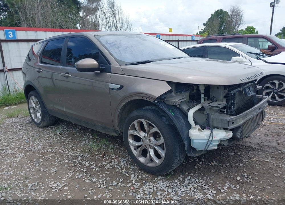 2017 LAND ROVER DISCOVERY SPORT HSE VIN: SALCR2BG8HH662181