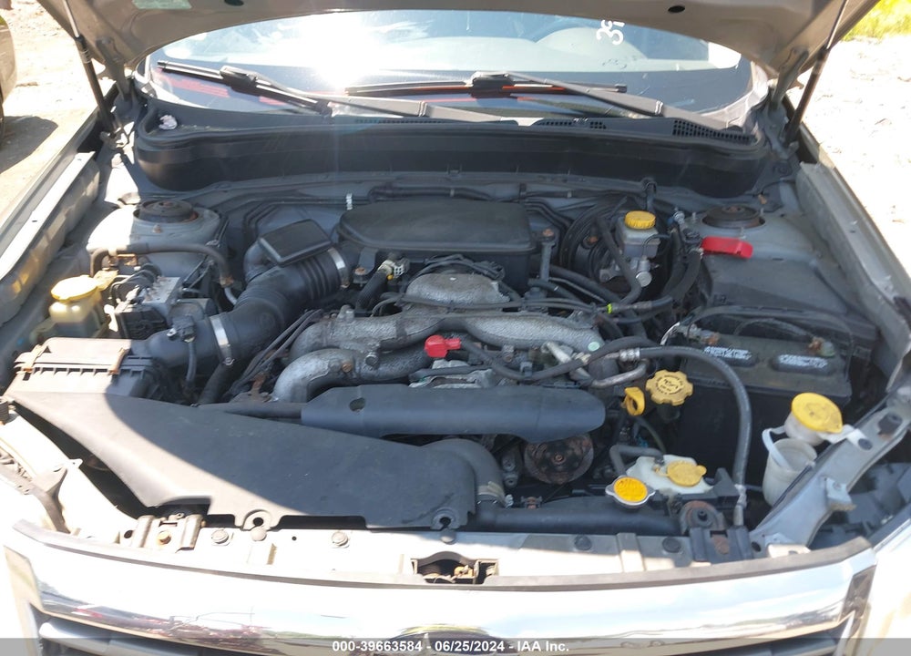 2009 SUBARU FORESTER 2.5X VIN: JF2SH63649H700558