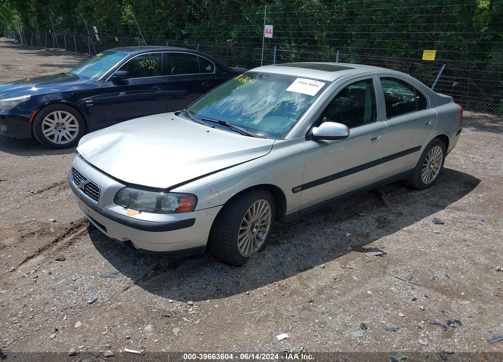 2002 VOLVO S60 T5 VIN: YV1RS53D622110274