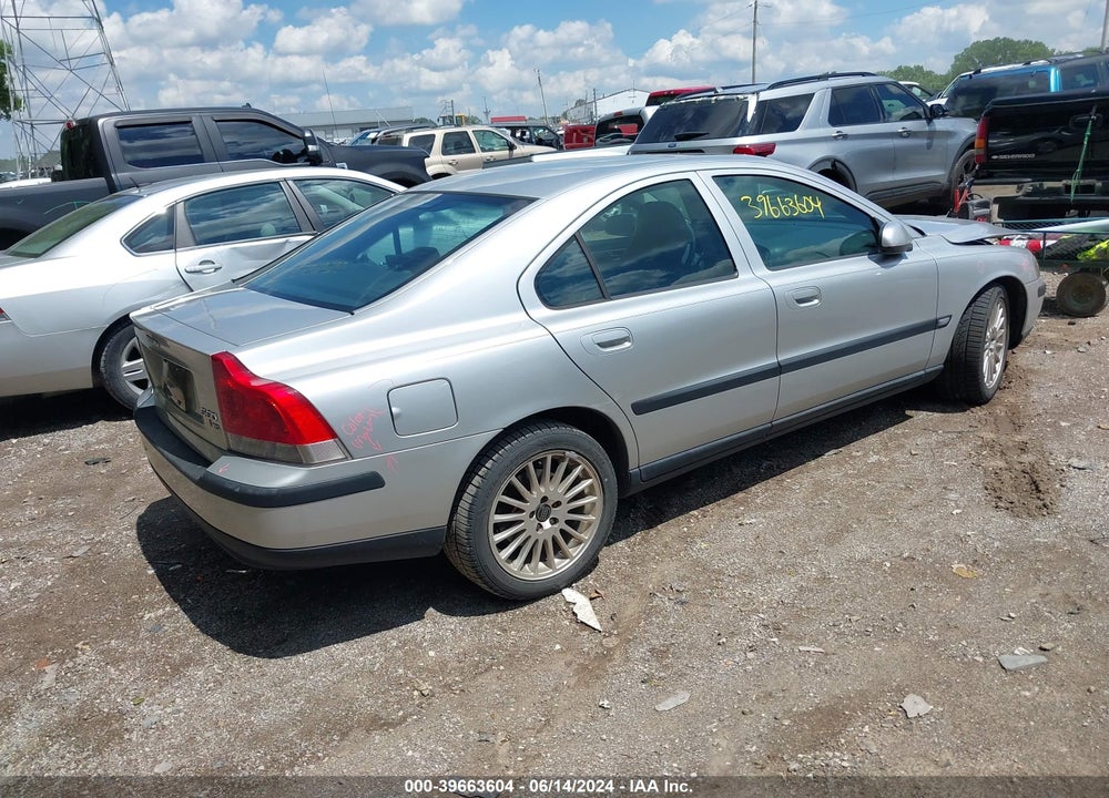 2002 VOLVO S60 T5 VIN: YV1RS53D622110274