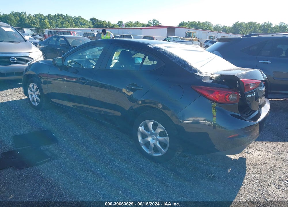 2016 MAZDA 3 I SPORT VIN: 3MZBM1T73GM321952