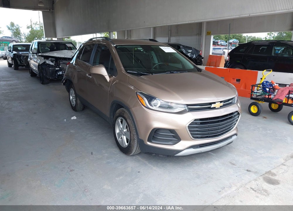 2018 CHEVROLET TRAX LT VIN: 3GNCJLSB3JL349756
