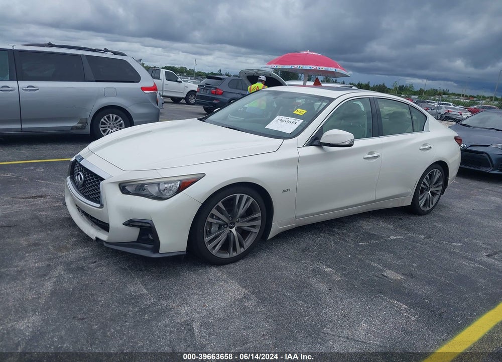 2018 INFINITI Q50 3.0T SPORT VIN: JN1EV7AP7JM361766