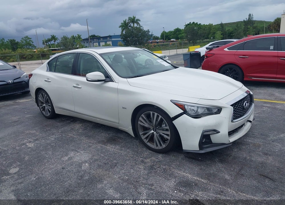 2018 INFINITI Q50 3.0T SPORT VIN: JN1EV7AP7JM361766