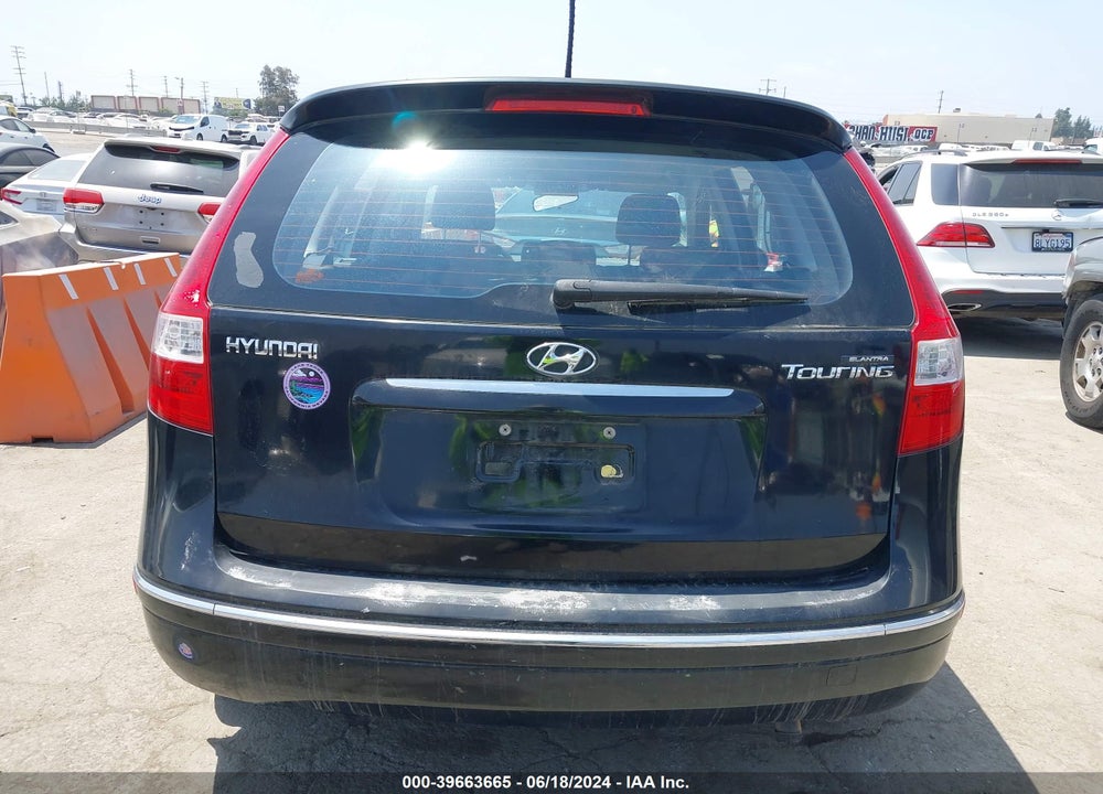 2010 HYUNDAI ELANTRA TOURING GLS VIN: KMHDB8AE0AU081639