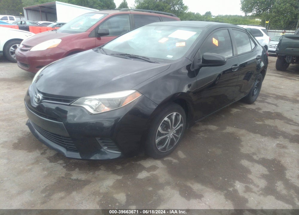 2015 TOYOTA COROLLA LE VIN: 5YFBURHE1FP360605