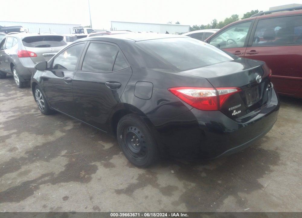 2015 TOYOTA COROLLA LE VIN: 5YFBURHE1FP360605