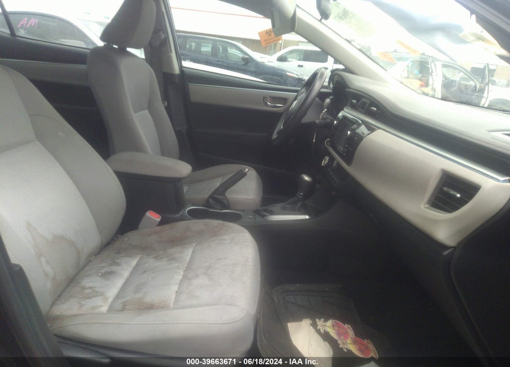 2015 TOYOTA COROLLA LE VIN: 5YFBURHE1FP360605