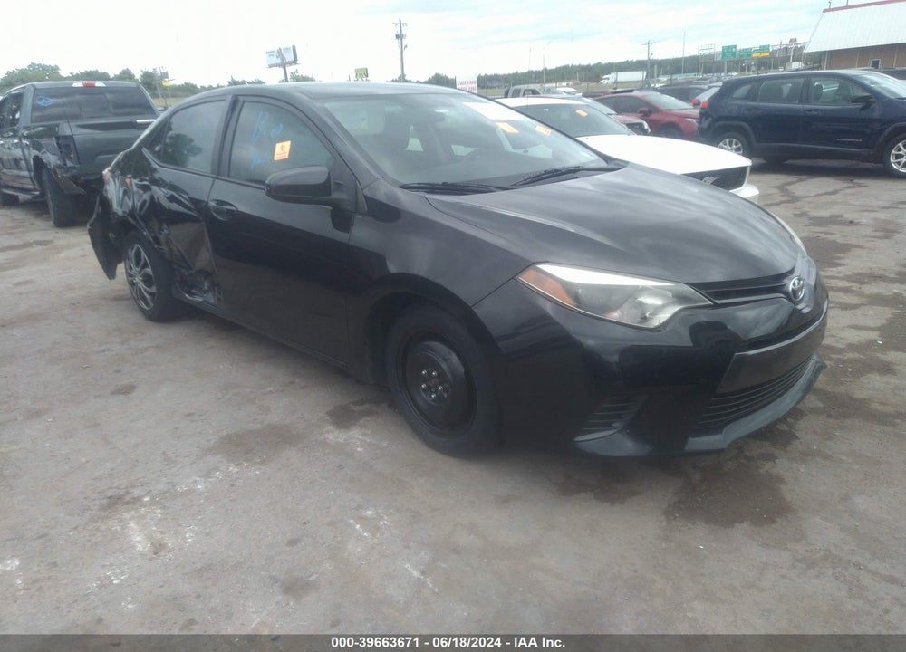2015 TOYOTA COROLLA LE VIN: 5YFBURHE1FP360605