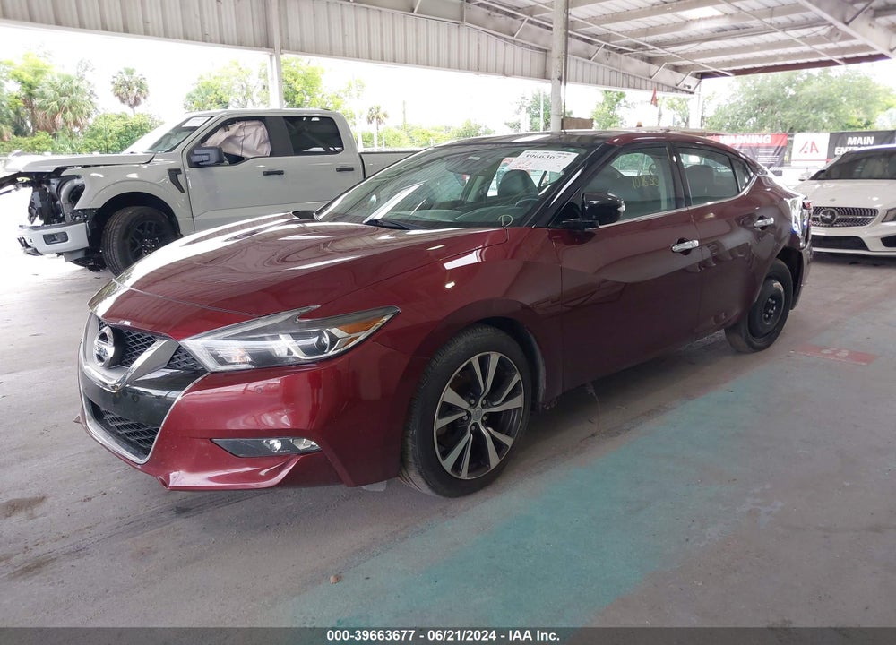 2017 NISSAN MAXIMA 3.5 SL VIN: 1N4AA6AP1HC425999