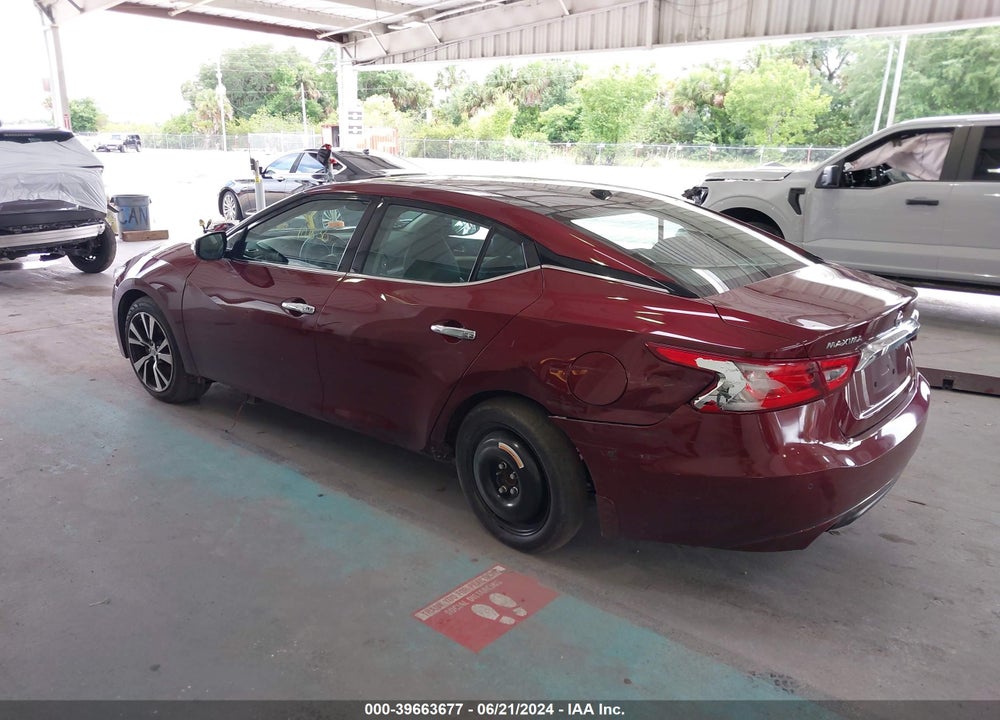 2017 NISSAN MAXIMA 3.5 SL VIN: 1N4AA6AP1HC425999