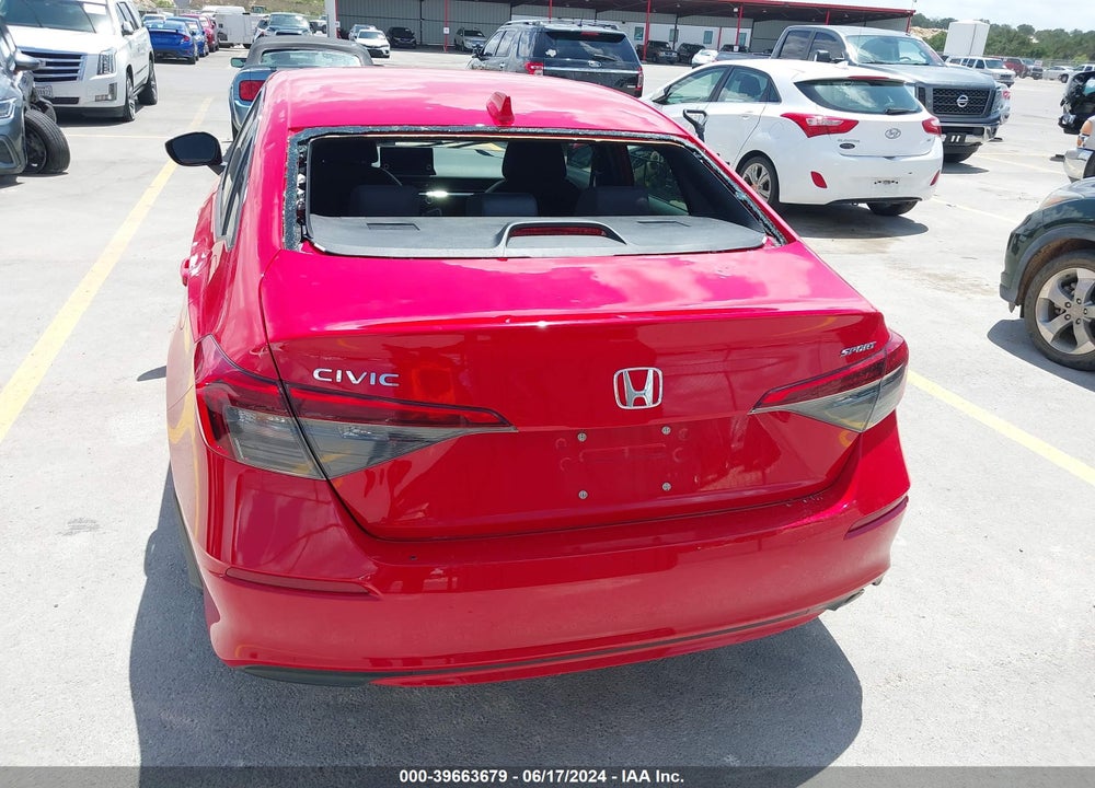 2023 HONDA CIVIC SPORT VIN: 2HGFE2F50PH564863