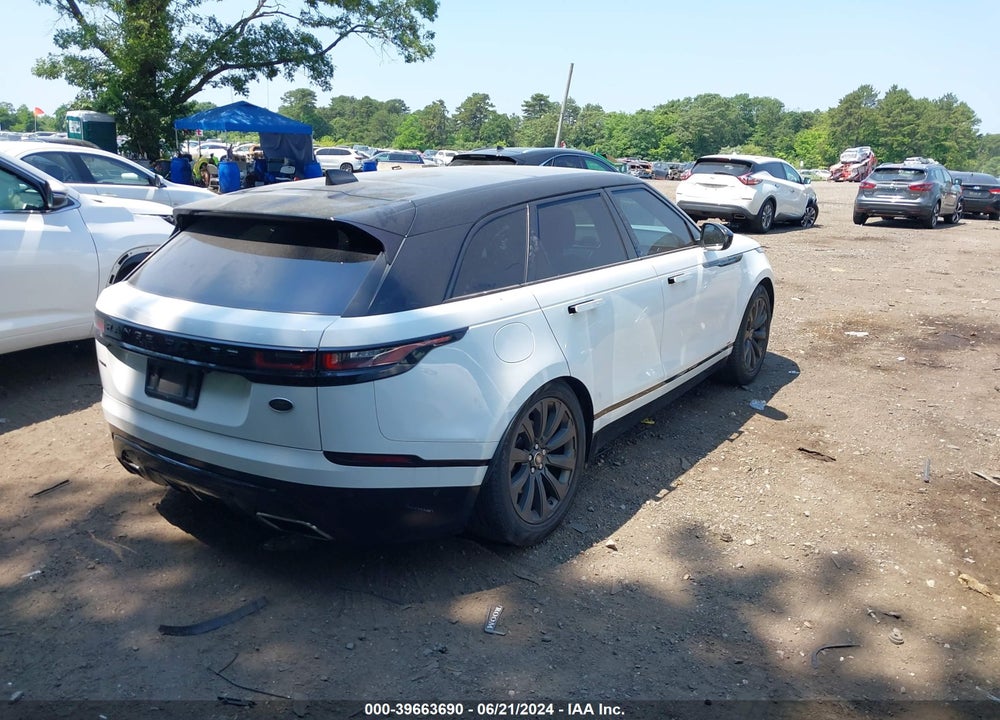 2018 LAND ROVER RANGE ROVER VELAR P380 SE R-DYNAMIC VIN: SALYL2RV7JA729797