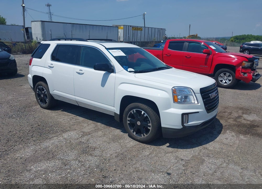 2017 GMC TERRAIN SLT VIN: 2GKFLUEK2H6337442