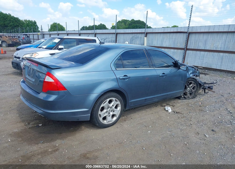 2011 FORD FUSION SE VIN: 3FAHP0HAXBR131568