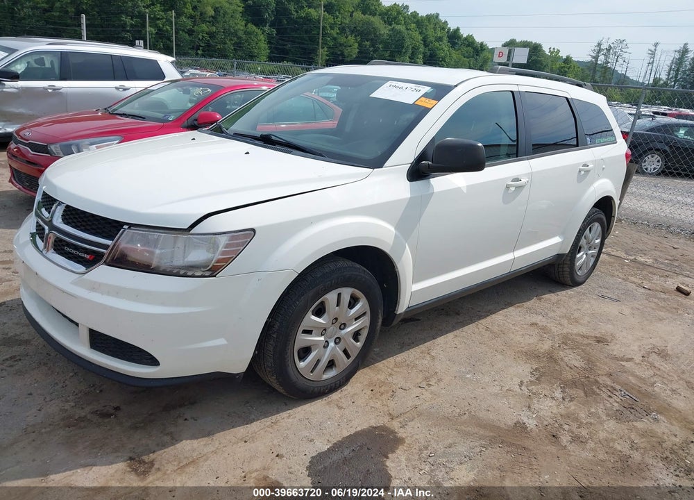 2016 DODGE JOURNEY SE VIN: 3C4PDDAG9GT142737